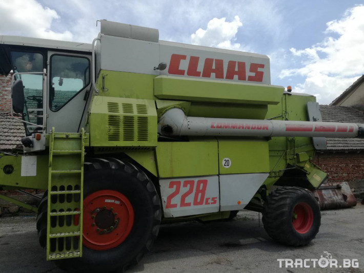 Комбайни Claas Commandor 228 0 - Трактор БГ