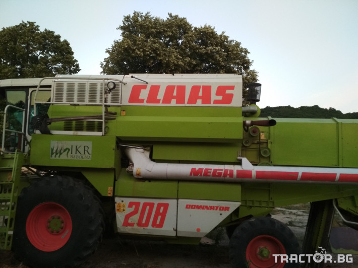 Комбайни Claas Mega 208 1 - Трактор БГ