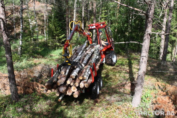 Машини за дърводобив BISON KRANMAN горски мини транспортьор - горски трактор 2 - Трактор БГ