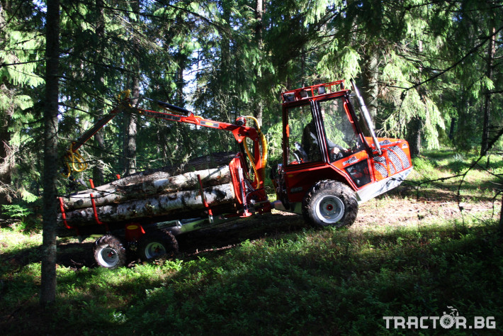 Машини за дърводобив BISON KRANMAN горски мини транспортьор - горски трактор 3 - Трактор БГ