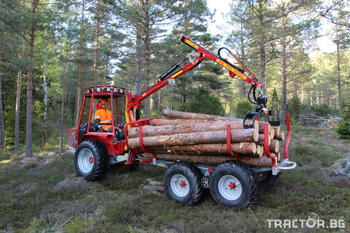 Машини за дърводобив BISON KRANMAN горски мини транспортьор - горски трактор 0 - Трактор БГ