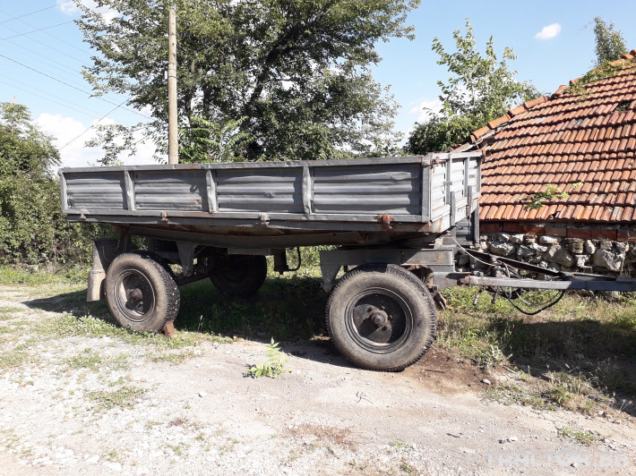 Ремаркета и цистерни Полско ремарке 4 - Трактор БГ