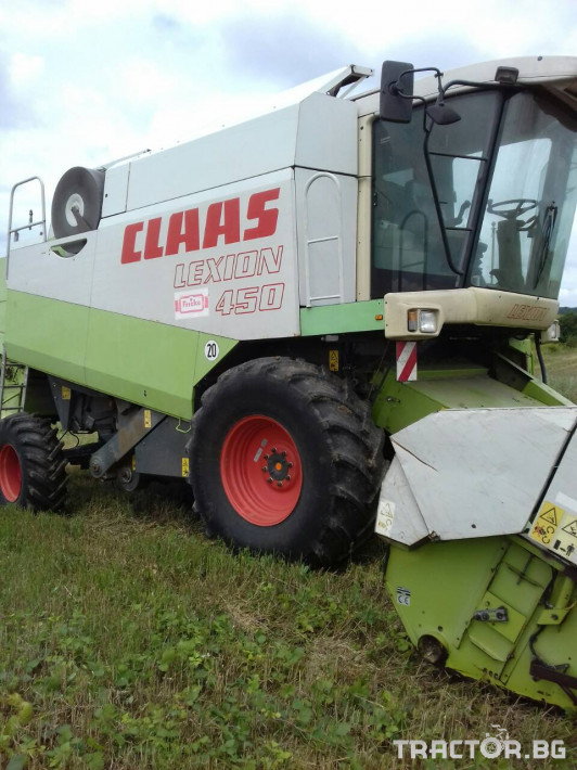 Комбайни Claas LEXION 450 2 - Трактор БГ