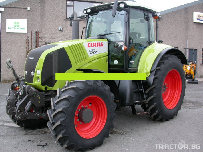 Трактори Claas Axion 820 0 - Трактор БГ