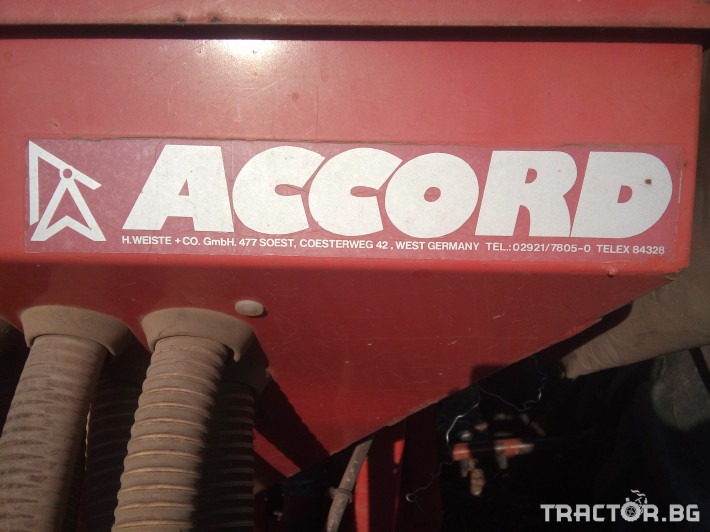 Сеялки Accord 3 - Трактор БГ