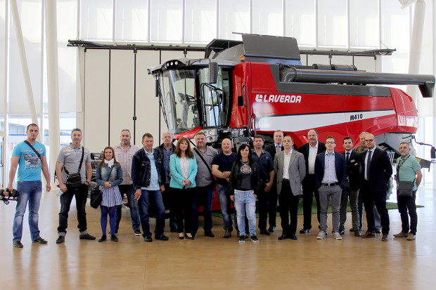 Посещение на завода на Laverda организирано от Варекс
