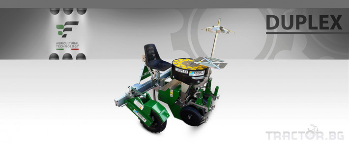 Машини за зеленчуци Разсадопосадачни машини FEDELE DUPLEX 10 - Трактор БГ