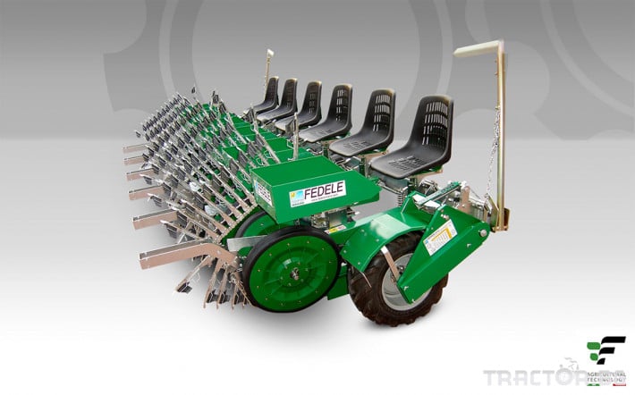 Машини за зеленчуци Полуавтоматична разсадопосадачна машина FEDELE BIG 1 - Трактор БГ