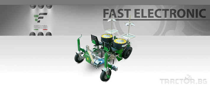 Разсадопосадачна машина FEDELE модел FAST ELECTRONIC - Трактор БГ