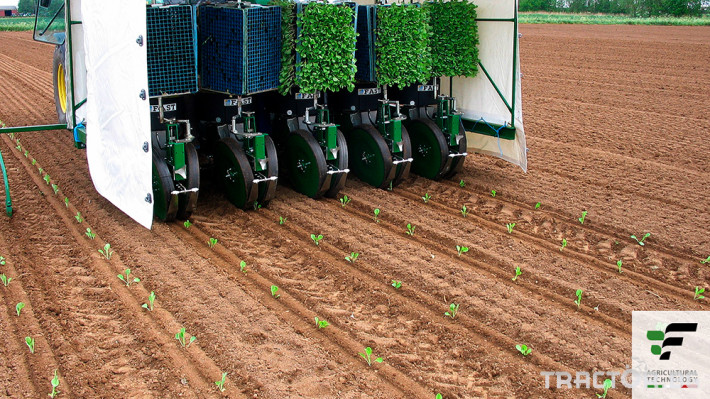 Машини за зеленчуци Разсадопосадъчна машина FEDELE модел FAST 7 - Трактор БГ
