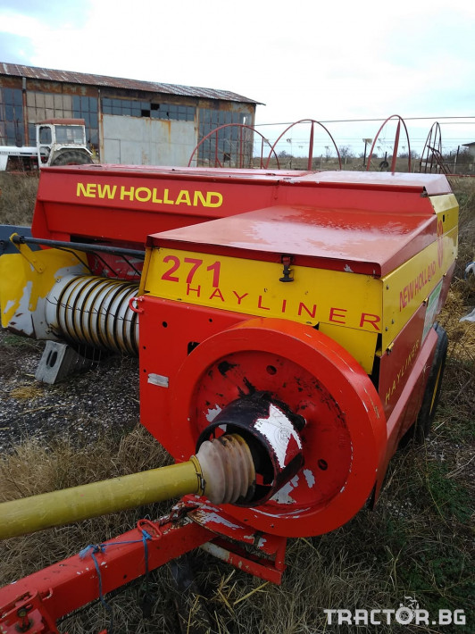 Сламопреси New Holland Hayliner 271 5 - Трактор БГ