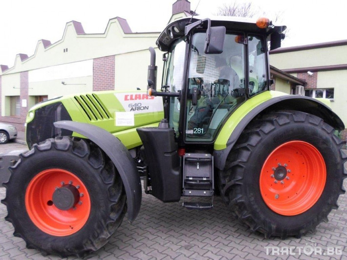 Трактори Claas Arion 640 CIS 0 - Трактор БГ