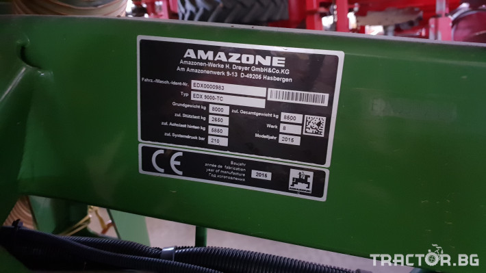 Сеялки Amazone  Amazone EDX 9000-2TC 4 - Трактор БГ