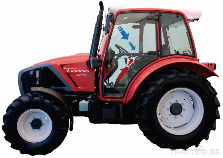 Трактори Lindner Geotrac 64 EP 9 - Трактор БГ