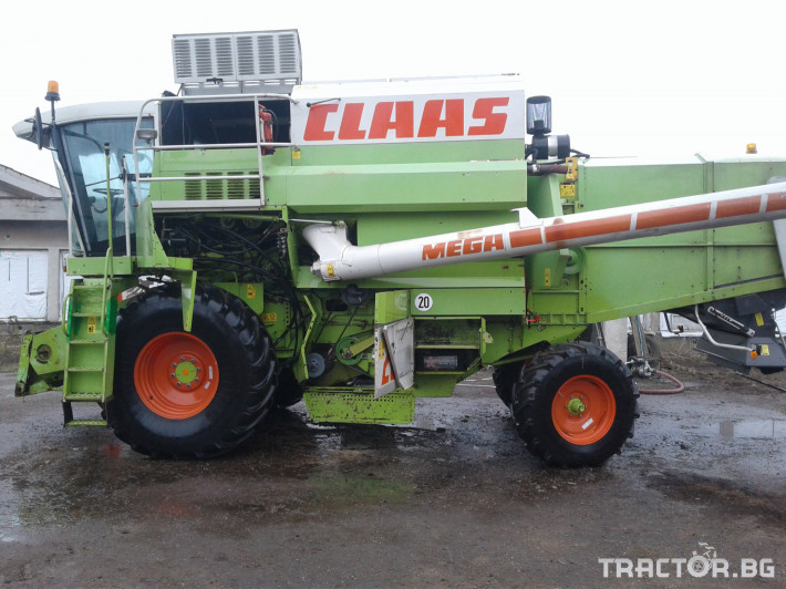 Комбайни Claas Mega 204 II vista 2 - Трактор БГ