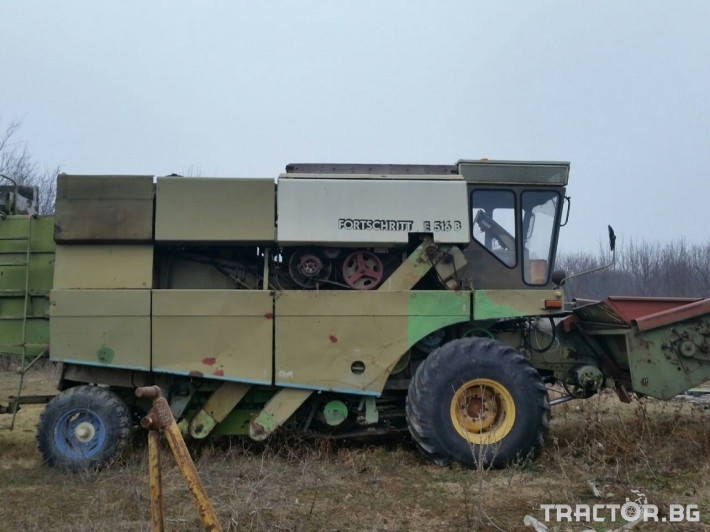 Комбайни Fortschritt Е516В 5 - Трактор БГ
