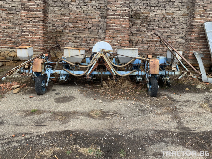 Сеялки Украинска 6 редова сеялка с торовнасяне СУПН 6 0 - Трактор БГ