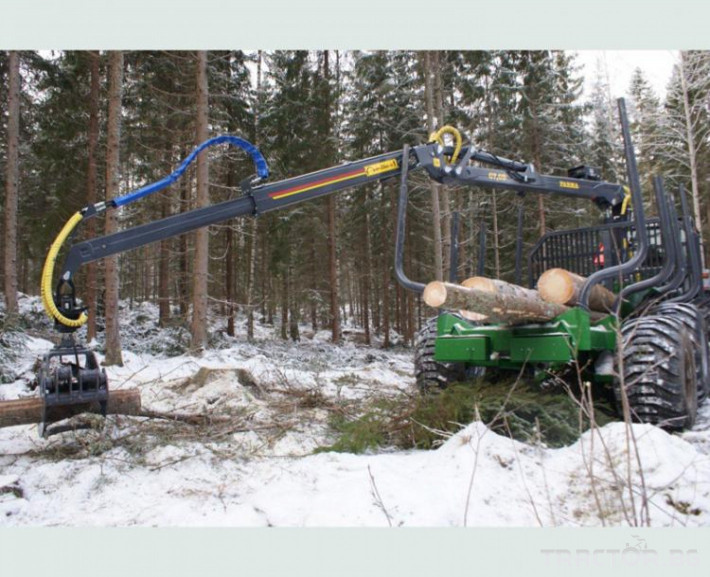 Машини за дърводобив КРАН FARMA C7,0 - 7 метра, за монтаж на трактор 3 - Трактор БГ