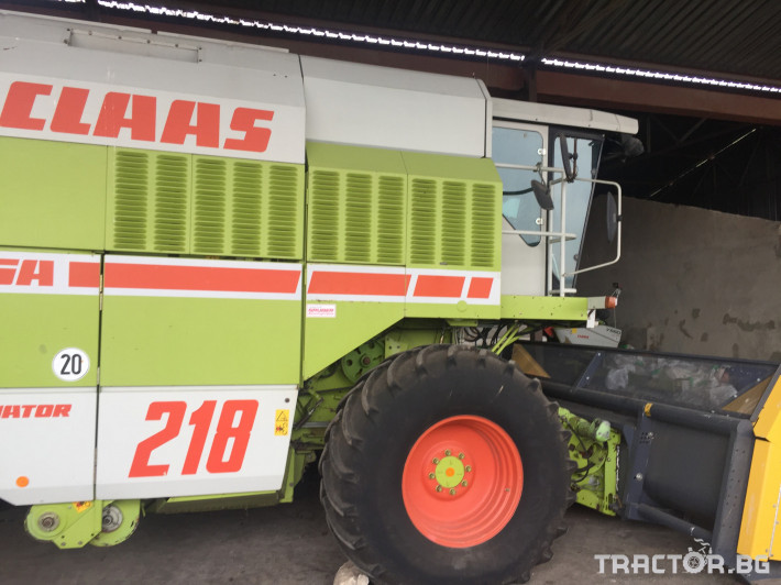 Комбайни Claas Mega 218 0 - Трактор БГ