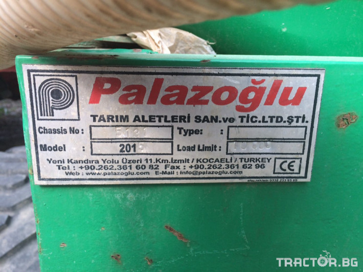 Ремаркета и цистерни Palazoglu 1 - Трактор БГ