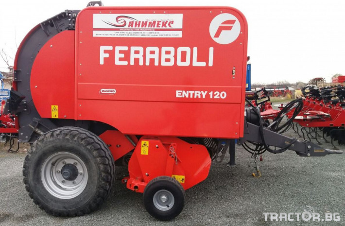 Сламопреси Feraboli Entry 120 0 - Трактор БГ