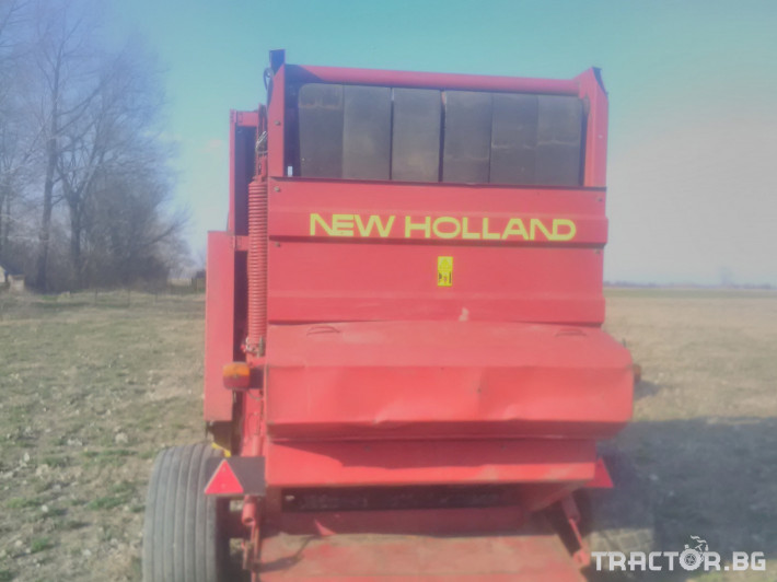 Сламопреси New-Holland 640 10 - Трактор БГ