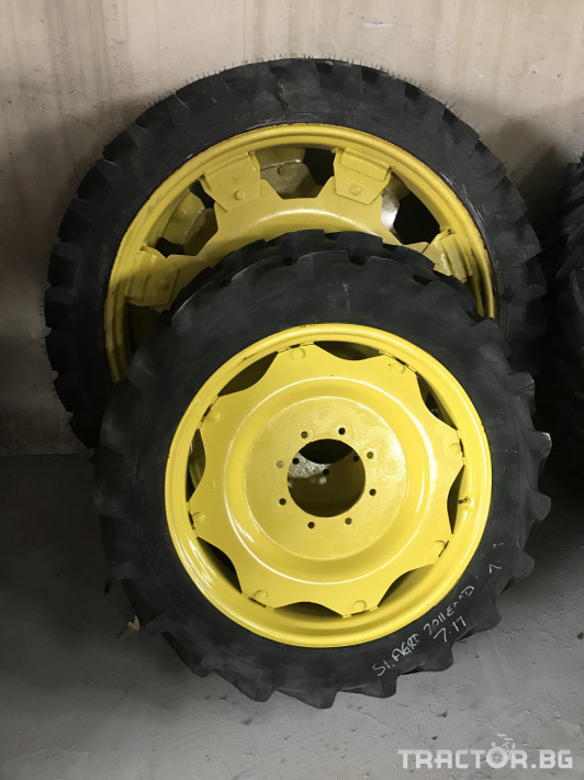 Части за инвентар Тънки гуми с джанти за окопаване 1 - Трактор БГ