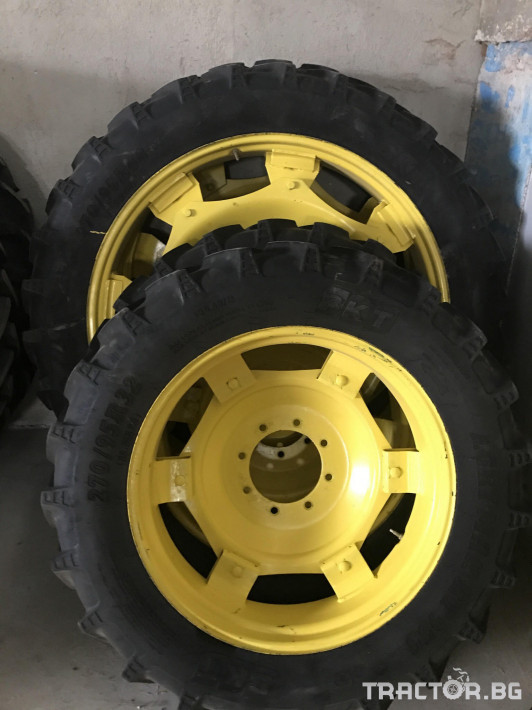 Части за инвентар Тънки гуми с джанти за окопаване 7 - Трактор БГ