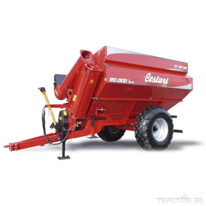 Обработка на зърно Саморазтоварващо ремарке за зърно 20 000литра, Cestari 0 - Трактор БГ