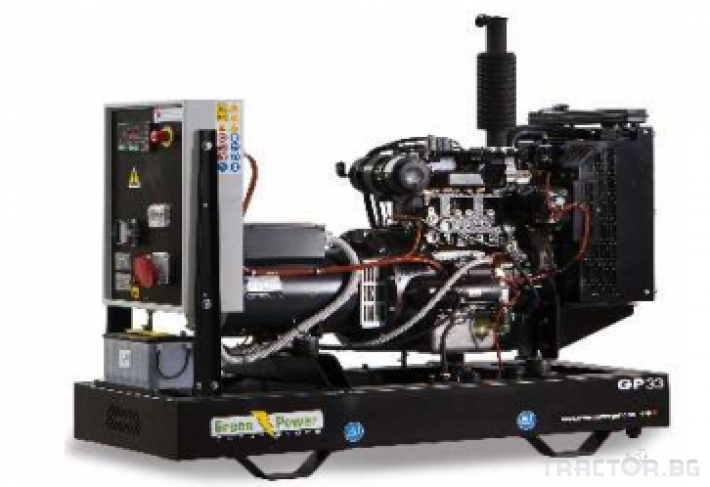 Напоителни системи Дизелов генератор  за ток марка Green Power, модел GP 66S l-А 0 - Трактор БГ