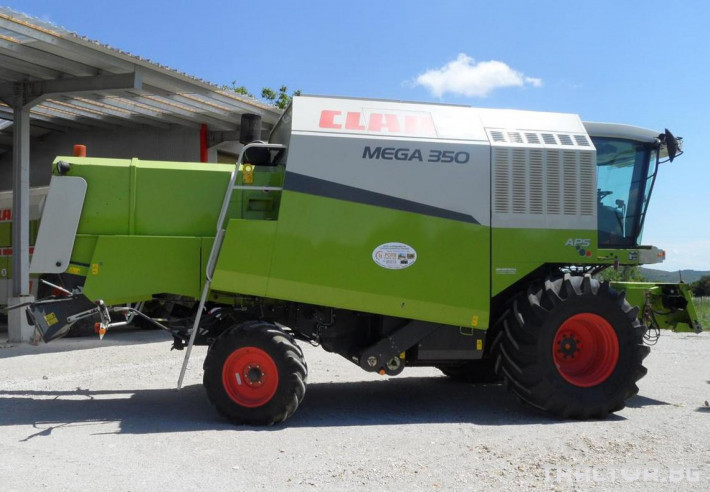 Комбайни Claas Mega 350 0 - Трактор БГ