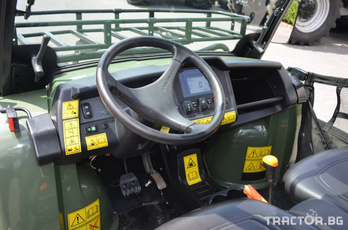 Трактори John-Deere Gator XUV 855D Olive 15 - Трактор БГ