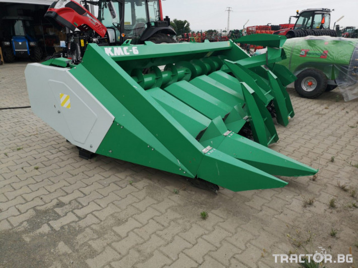 Хедери за жътва Белоцерковмаз Хедер за царевица, модел KMC 6 - 18 0 - Трактор БГ