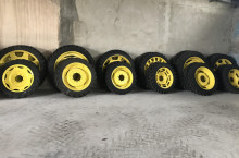 Тънки гуми с джанти - Трактор БГ