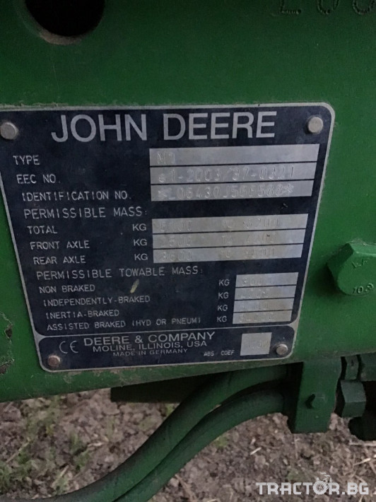 Трактори John-Deere 6430 7 - Трактор БГ
