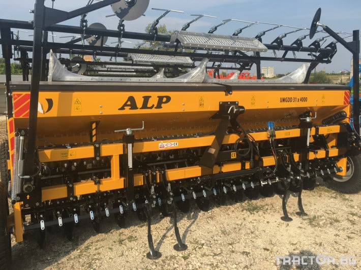 Сеялки ALP механична сеялка за житни култури ALP - 3,5 м. 1 - Трактор БГ
