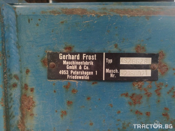 Брани брана-друга Gerhard Frost 4m 2 - Трактор БГ