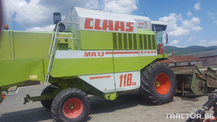 Комбайни Claas Dominator 118SL Maxi 4 - Трактор БГ