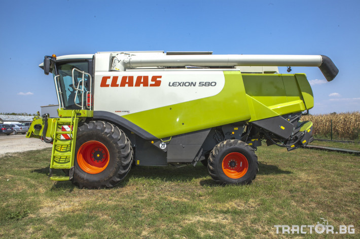 Комбайни Claas Lexion 580 16 - Трактор БГ