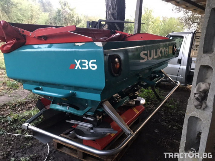 Торачки Sulky X36 с кантар 11 - Трактор БГ