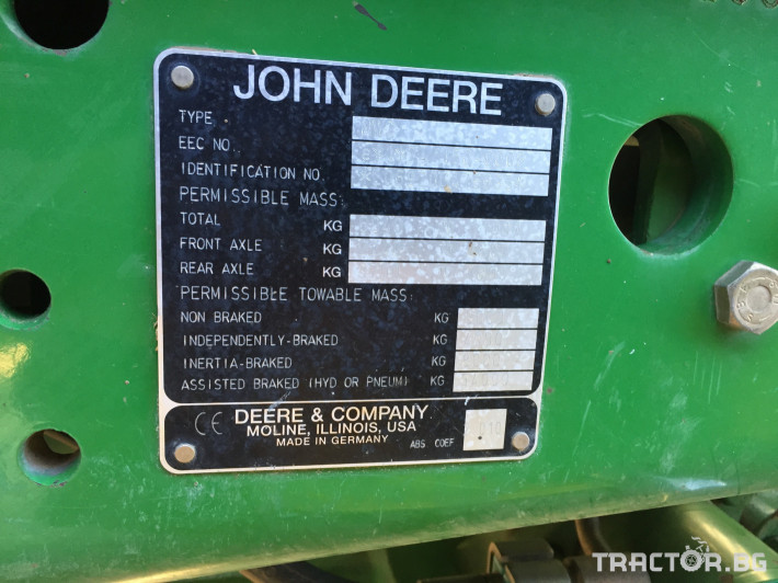 Трактори John-Deere 6920 6 - Трактор БГ