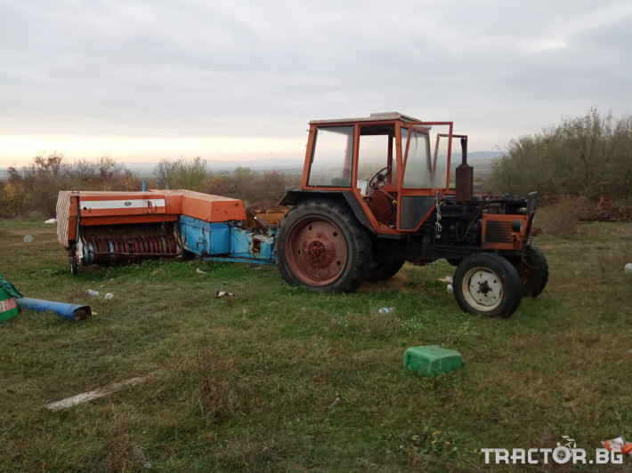 Други Болгар и сламопреса forshrit 454 2 - Трактор БГ