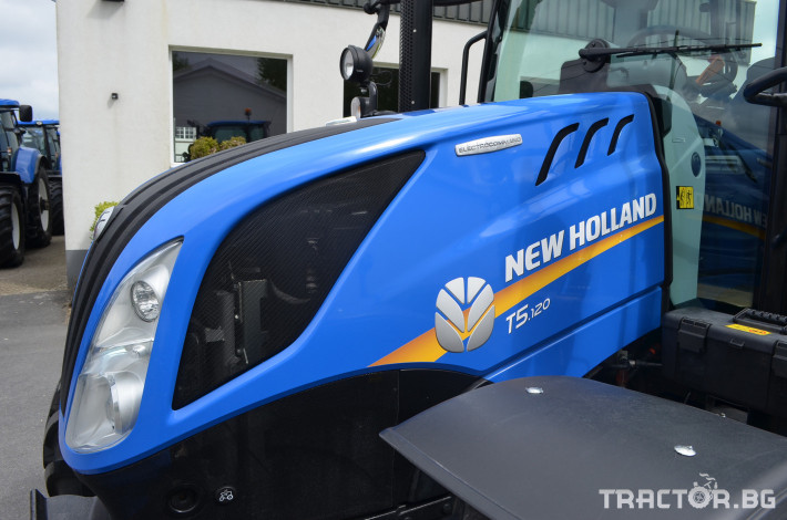 Трактори New-Holland T5.120 Electrocommand 6 - Трактор БГ