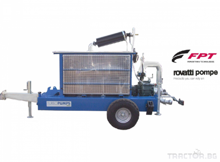 Напоителни системи Моторна помпа,  Q@240м3/h  P@6,9 bar модел IR 120-10/FL, произведена в Италия 0 - Трактор БГ