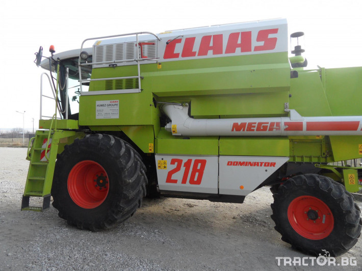 Комбайни Claas Mega 218 II 6 - Трактор БГ