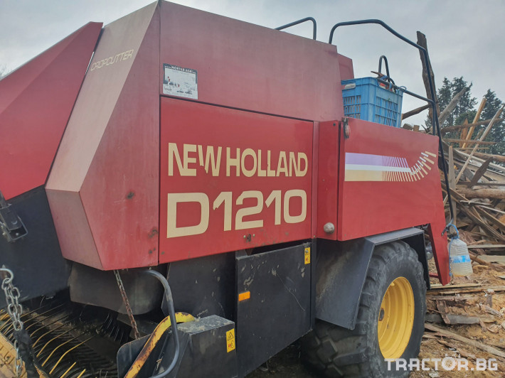 Сламопреси New-Holland D1210 2 - Трактор БГ