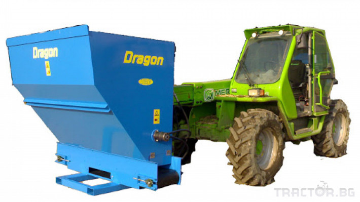 Машини за ферми Машина за раздаване на слама, смески и фураж ZITECH -DRAGON 0 - Трактор БГ