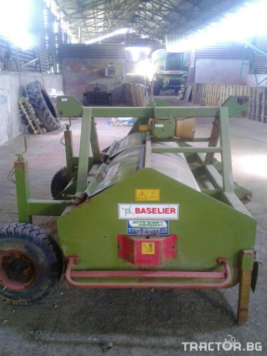 Машини за зеленчуци Baselier Обезлистител за картофи 3 - Трактор БГ