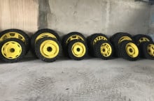 Тънки гуми с джанти