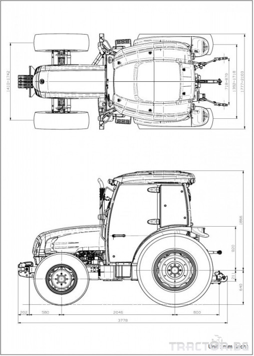 Трактори LS U60 Нов Климатик Реверс 16х16 скорости Mitsubishi двигател 1 - Трактор БГ